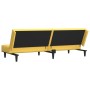 Sofá cama de 2 plazas terciopelo amarillo by , Sofas - Ref: Foro24-375933, Price: 235,26 €, Discount: %