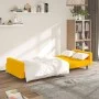 Sofá cama de 2 plazas terciopelo amarillo by , Sofas - Ref: Foro24-375944, Price: 259,35 €, Discount: %