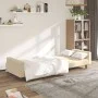 Sofá cama de 2 plazas terciopelo color crema by , Sofas - Ref: Foro24-375946, Price: 260,54 €, Discount: %