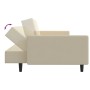 Sofá cama de 2 plazas terciopelo color crema by , Sofas - Ref: Foro24-375946, Price: 265,11 €, Discount: %