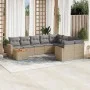 Juego de sofás jardín con cojines beige 10 pzas ratán sintético by , Modular outdoor sofas - Ref: Foro24-3224288, Price: 592,...