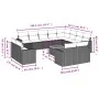 Set sofás de jardín con cojines 13 pzas ratán sintético beige by , Modular outdoor sofas - Ref: Foro24-3224392, Price: 983,38...