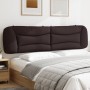 Gepolstertes Kopfteil aus dunkelbraunem Stoff, 200 cm von , Kopf- und Fußteile - Ref: Foro24-374619, Preis: 86,94 €, Rabatt: %