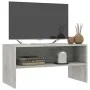 Mueble de TV madera contrachapada gris hormigón 80x40x40 cm de vidaXL, Muebles TV - Ref: Foro24-800058, Precio: 41,90 €, Desc...