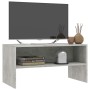Mueble de TV madera contrachapada gris hormigón 80x40x40 cm de vidaXL, Muebles TV - Ref: Foro24-800058, Precio: 42,53 €, Desc...