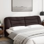 Gepolstertes Kopfteil aus dunkelbraunem Stoff, 200 cm von , Kopf- und Fußteile - Ref: Foro24-374619, Preis: 86,94 €, Rabatt: %