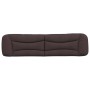 Gepolstertes Kopfteil aus dunkelbraunem Stoff, 200 cm von , Kopf- und Fußteile - Ref: Foro24-374619, Preis: 86,94 €, Rabatt: %
