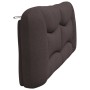 Gepolstertes Kopfteil aus dunkelbraunem Stoff, 200 cm von , Kopf- und Fußteile - Ref: Foro24-374619, Preis: 86,94 €, Rabatt: %