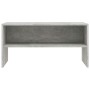 Mueble de TV madera contrachapada gris hormigón 80x40x40 cm de vidaXL, Muebles TV - Ref: Foro24-800058, Precio: 42,53 €, Desc...