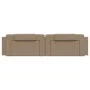 Cabecero de cama acolchado cuero sintético capuchino 200 cm de , Cabeceros y pies de cama - Ref: Foro24-374818, Precio: 69,61...