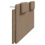Cabecero de cama acolchado cuero sintético capuchino 200 cm de , Cabeceros y pies de cama - Ref: Foro24-374818, Precio: 69,61...