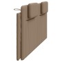 Gepolstertes Bettkopfteil aus Cappuccino-Kunstleder, 200 cm von , Kopf- und Fußteile - Ref: Foro24-374818, Preis: 70,89 €, Ra...
