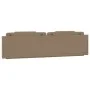Gepolstertes Bettkopfteil aus Cappuccino-Kunstleder, 200 cm von , Kopf- und Fußteile - Ref: Foro24-374818, Preis: 69,61 €, Ra...