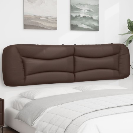 Gepolstertes Bettkopfteil aus braunem Kunstleder, 200 cm von , Kopf- und Fußteile - Ref: Foro24-374625, Preis: 85,17 €, Rabat...