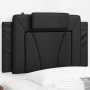 Black synthetic leather padded bed headboard 80 cm by , Headboards and footboards - Ref: Foro24-374760, Price: 26,75 €, Disco...