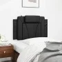 Gepolstertes Bettkopfteil aus schwarzem Kunstleder, 80 cm von , Kopf- und Fußteile - Ref: Foro24-374760, Preis: 30,14 €, Raba...