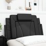 Black synthetic leather padded bed headboard 80 cm by , Headboards and footboards - Ref: Foro24-374760, Price: 26,75 €, Disco...
