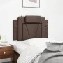 Padded headboard in brown synthetic leather, 80 cm. by , Headboards and footboards - Ref: Foro24-374762, Price: 30,78 €, Disc...