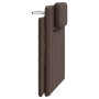 Padded headboard in brown synthetic leather, 80 cm. by , Headboards and footboards - Ref: Foro24-374762, Price: 27,35 €, Disc...