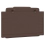 Padded headboard in brown synthetic leather, 80 cm. by , Headboards and footboards - Ref: Foro24-374762, Price: 27,35 €, Disc...