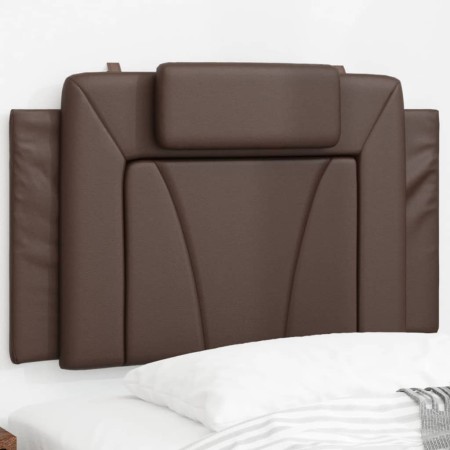 Gepolstertes Kopfteil aus braunem Kunstleder, 90 cm von , Kopf- und Fußteile - Ref: Foro24-374769, Preis: 31,58 €, Rabatt: %