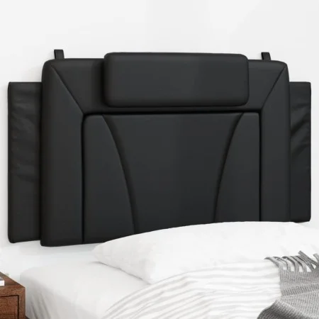 Gepolstertes Bettkopfteil aus schwarzem Kunstleder, 100 cm von , Kopf- und Fußteile - Ref: Foro24-374774, Preis: 39,55 €, Rab...