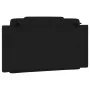 Black synthetic leather padded bed headboard 100 cm by , Headboards and footboards - Ref: Foro24-374774, Price: 39,55 €, Disc...