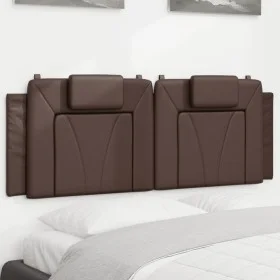 Gepolstertes Kopfteil aus braunem Kunstleder, 120 cm von , Kopf- und Fußteile - Ref: Foro24-374783, Preis: 33,54 €, Rabatt: %