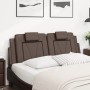 Gepolstertes Kopfteil aus braunem Kunstleder, 120 cm von , Kopf- und Fußteile - Ref: Foro24-374783, Preis: 33,95 €, Rabatt: %