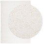 Alfombra de pelo largo moderna crema 160x230 cm