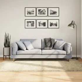 Alfombra peluda de pelo largo moderna PAMPLONA dorado 140x200cm by , Rugs - Ref: Foro24-375345, Price: 55,73 €, Discount: %