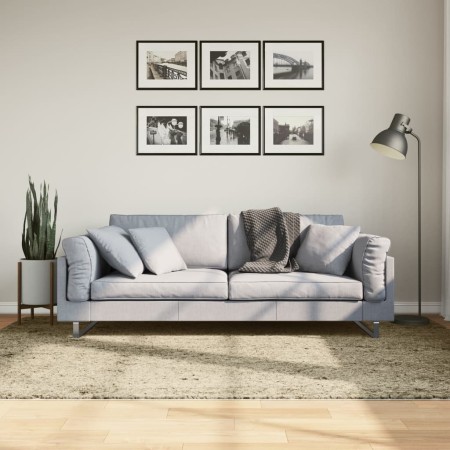 Alfombra peluda de pelo largo moderna PAMPLONA dorado 160x230cm de , Alfombras - Ref: Foro24-375347, Precio: 61,54 €