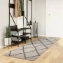 Moderne Langflor-Teppich PAMPLONA in Beige-Anthrazit, 80x250 cm. von , Teppiche - Ref: Foro24-375385, Preis: 36,84 €, Rabatt: %