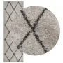 Alfombra pelo largo moderna PAMPLONA beige antracita 80x250 cm de , Alfombras - Ref: Foro24-375385, Precio: 36,84 €, Descuent...