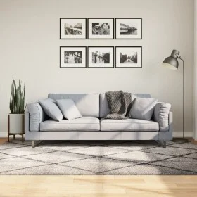 Modernder Teppich mit langem Flor PAMPLONA in Beige-Anthrazit 160x230 cm. von , Teppiche - Ref: Foro24-375391, Preis: 75,98 €...