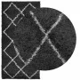 Moderne Langflor-Teppich PAMPLONA in Schwarz und Creme, 100x200cm. von , Teppiche - Ref: Foro24-375408, Preis: 36,32 €, Rabat...