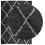 Moderne Langflor-Teppich PAMPLONA in Schwarz und Creme, 240x340cm. von , Teppiche - Ref: Foro24-375417, Preis: 148,50 €, Raba...