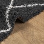 Moderne Langflor-Teppich PAMPLONA in Schwarz und Creme, 240x340cm. von , Teppiche - Ref: Foro24-375417, Preis: 148,50 €, Raba...