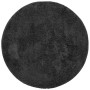 Moderne anthrazitgraue Hochflor-Teppich Ø 80 cm von , Teppiche - Ref: Foro24-375199, Preis: 23,38 €, Rabatt: %