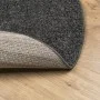 Moderne anthrazitgraue Hochflor-Teppich Ø 80 cm von , Teppiche - Ref: Foro24-375199, Preis: 23,15 €, Rabatt: %