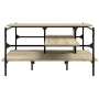 Mesa de centro madera ingeniería roble Sonoma 100x100x48,5 cm by , Coffee table - Ref: Foro24-842312, Price: 78,19 €, Discoun...