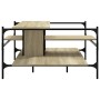Mesa de centro madera ingeniería roble Sonoma 100x100x48,5 cm by , Coffee table - Ref: Foro24-842312, Price: 78,19 €, Discoun...
