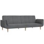Sofá cama de 2 plazas con dos almohadas tela gris claro by , Sofas - Ref: Foro24-375869, Price: 290,75 €, Discount: %