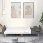 Sofá cama de 2 plazas con dos almohadas tela gris claro by , Sofas - Ref: Foro24-375869, Price: 285,57 €, Discount: %