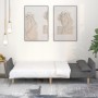 Sofá cama de 2 plazas con dos almohadas tela gris claro by , Sofas - Ref: Foro24-375869, Price: 290,75 €, Discount: %