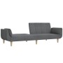 Zweiplätziges Schlafsofa mit zwei Kissen, helles graues Gewebe. von , Sofas - Ref: Foro24-375869, Preis: 290,75 €, Rabatt: %