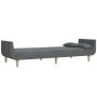 Sofá cama de 2 plazas con dos almohadas tela gris claro by , Sofas - Ref: Foro24-375869, Price: 290,75 €, Discount: %