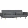 Sofá cama de 2 plazas con dos almohadas tela gris claro by , Sofas - Ref: Foro24-375869, Price: 285,57 €, Discount: %