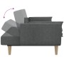 Sofá cama de 2 plazas con dos almohadas tela gris claro by , Sofas - Ref: Foro24-375869, Price: 290,75 €, Discount: %