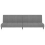 Sofá cama de 2 plazas terciopelo gris claro by , Sofas - Ref: Foro24-375874, Price: 249,42 €, Discount: %